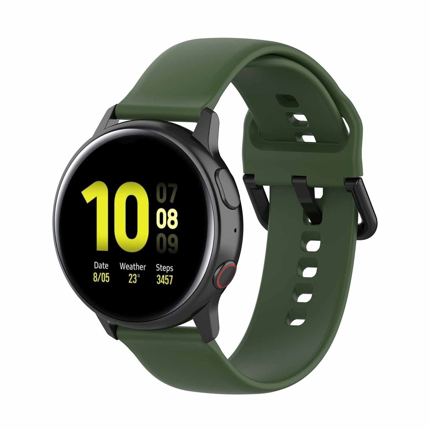 Silicone Watch Strap Compatible With Galaxy Watch Active 2
