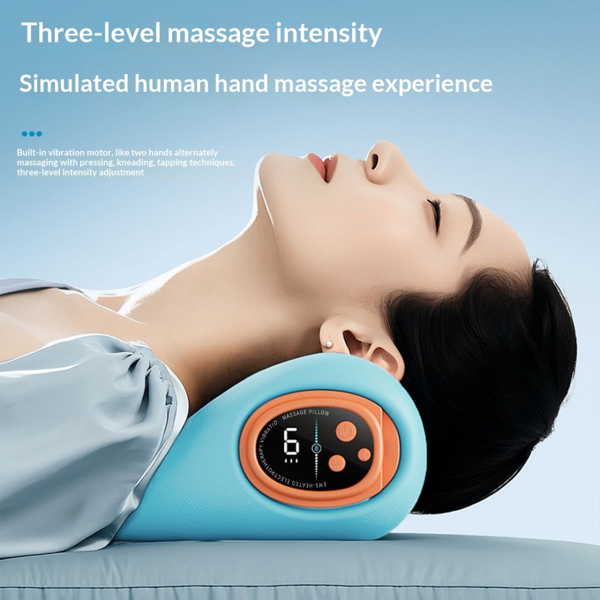 Multifunctional Massage Pillow Portable Cervical Massager