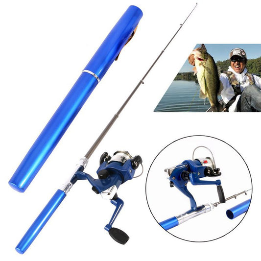 Pen Type Fishing Rod Spinning Wheel Feeding  Line