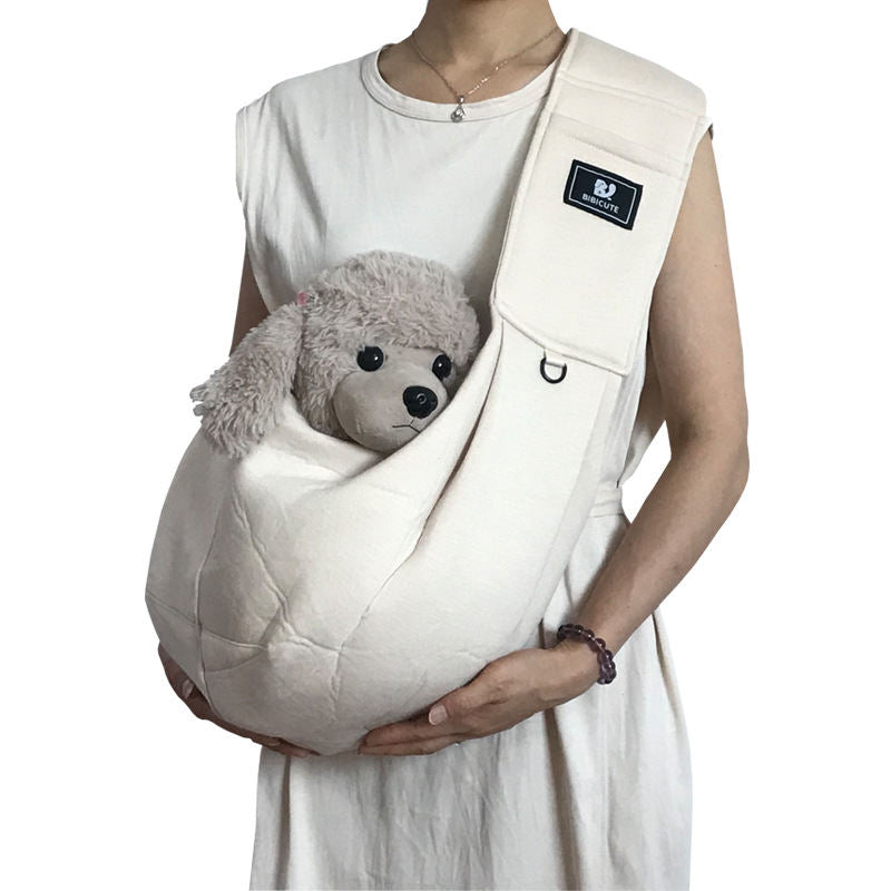 Stylish And Compact Pet Shoulder Backpack That Can Also Be Worn As A Crossbody Bag