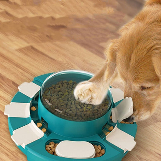 Wisdom Hound Pet Dog Puzzle Hidden Slow Food Dog Food Training Toys