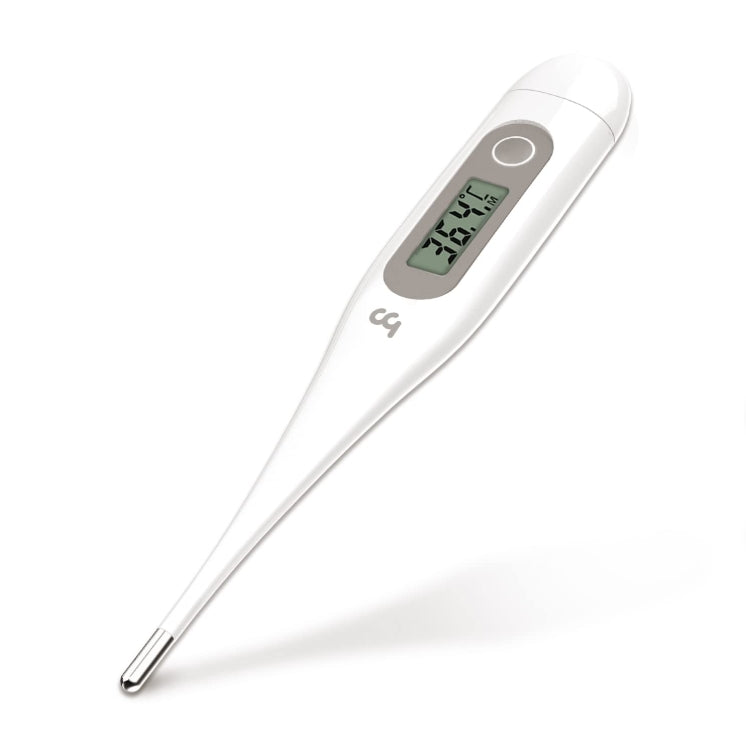 Digital Thermometer, Oral Thermometer Adults Kids Babies, Accurate Fast Switchable Body Temperature Thermometer, Gray