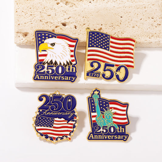 Cross-border Best-selling New American Brooch For Europe And The US