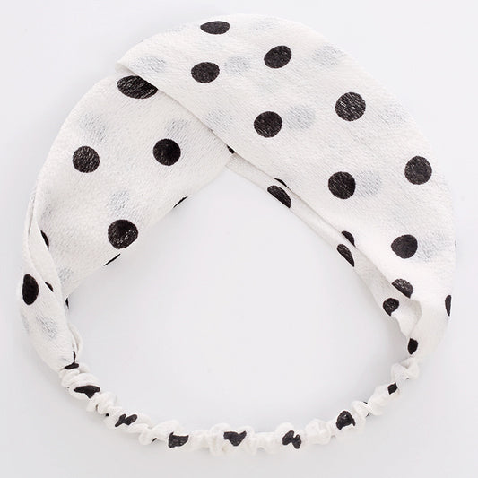 Cute Women's Face Wash Bandeau Solid Color Makeup Headband