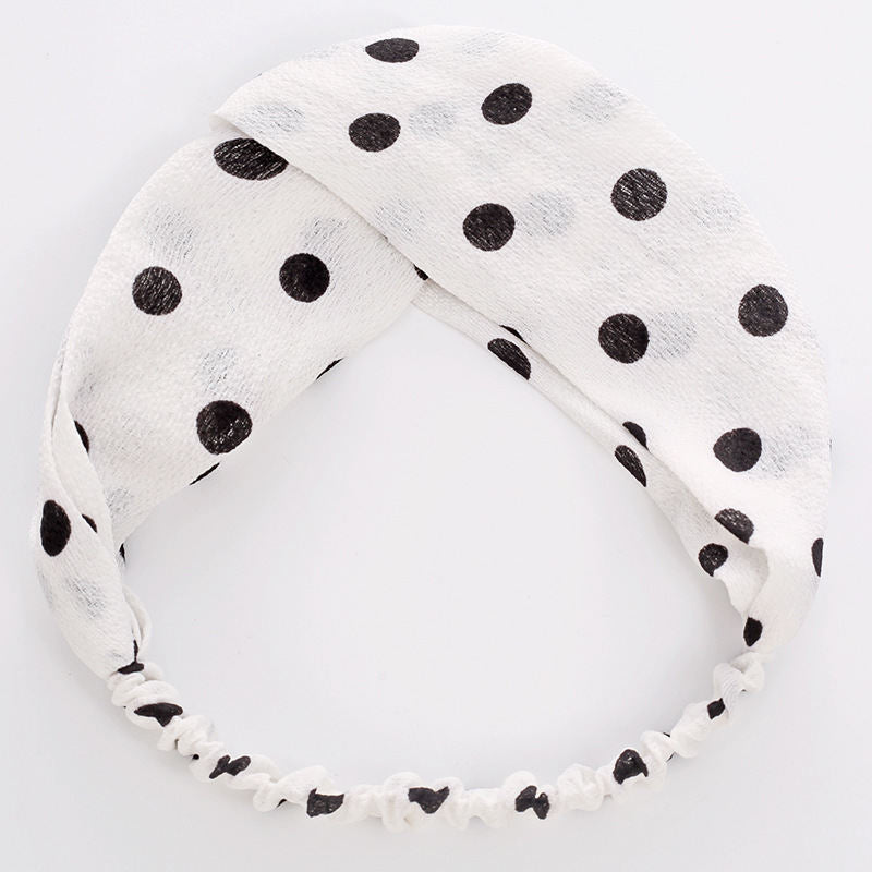 Cute Women's Face Wash Bandeau Solid Color Makeup Headband