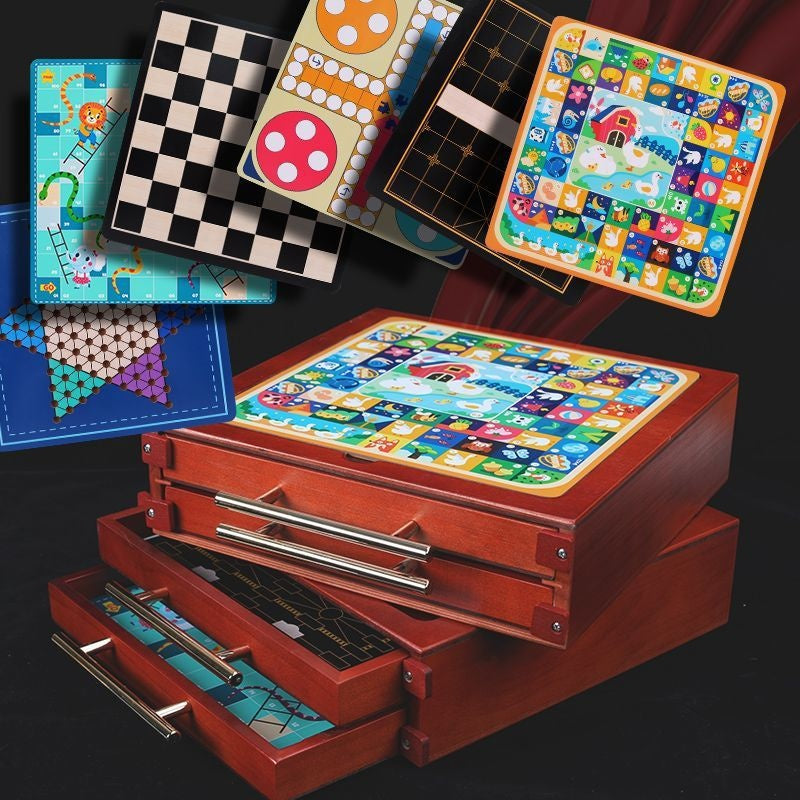 Board Game Chess Set Childrens Educational Toy Gift