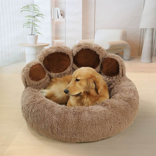 Household Warm Bear-Paw Pet Bed Mat