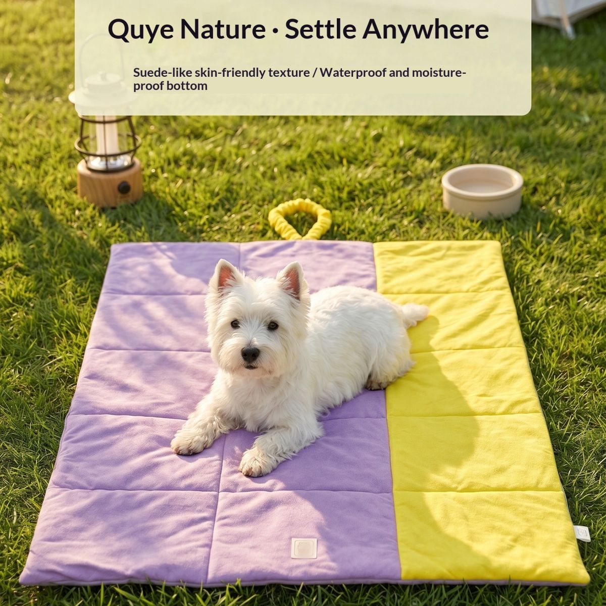 Pet Mat Car Dog Bed Stain- And Moisture-resistant For The Back Seat
