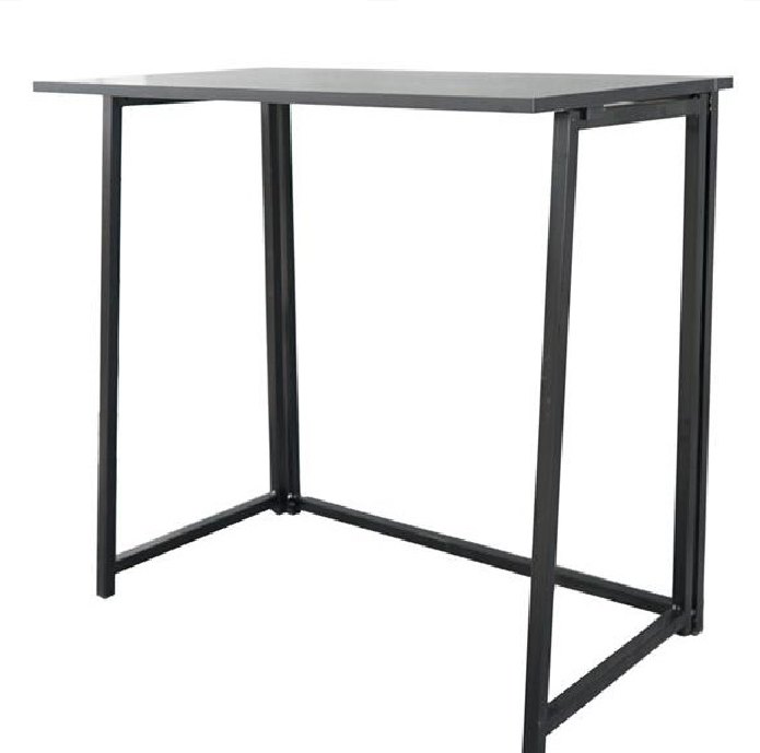 Simple Collapsible Computer Desk Black