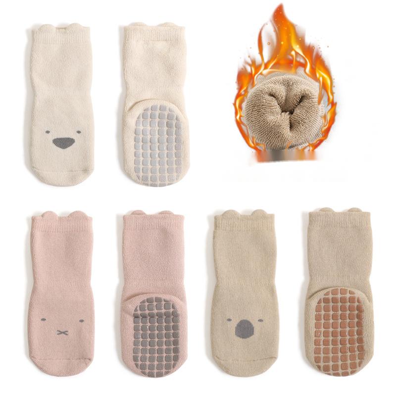 Baby Cotton Non-slip Indoor Cooling Learning To Walk Short Boat Socks