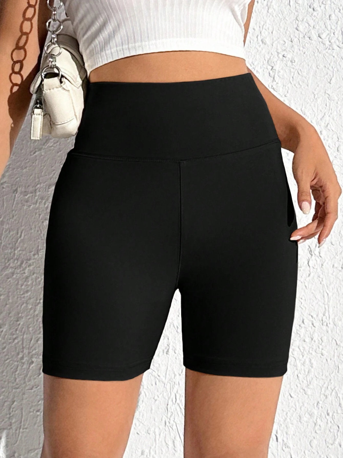 Women Yoga Shorts Workout Biker Shorts Women High Waisted Butt Lift Spandex Casual Athletic Gym Yoga Shorts