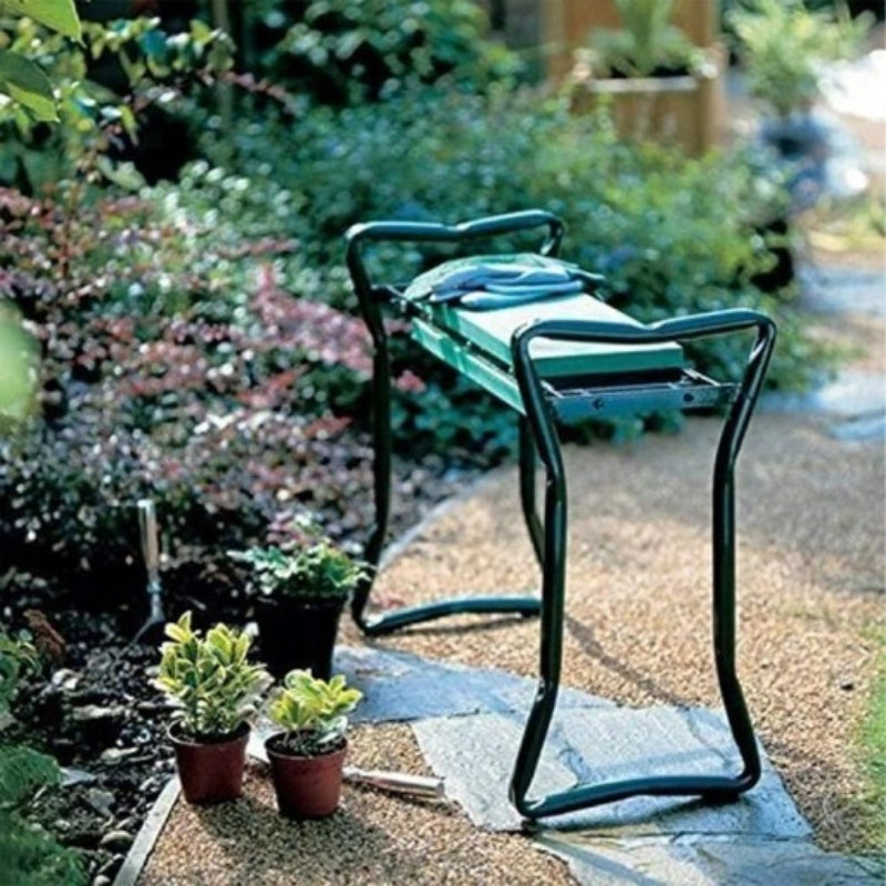 Support pan European shipping--Foldable Garden Kneeler And Seat With Tool Bag Gardening Bench EVA Foam Pad Garden Kneeler Seat Gardening Gifts For Women Men