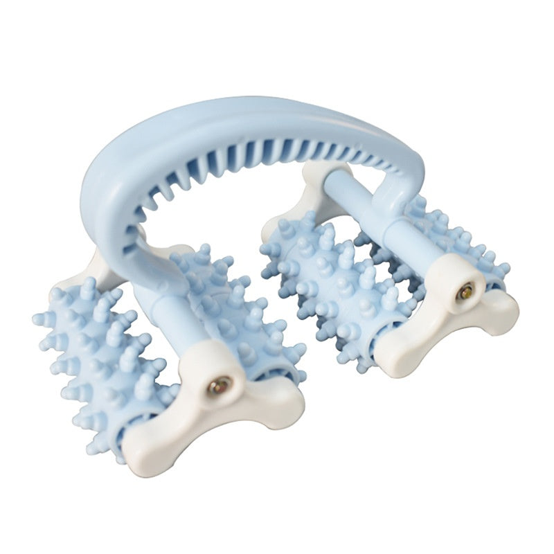 Lunar Rover Massage Device, Manual Roller-type Full-body Muscle Massager