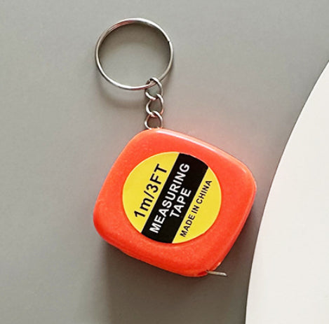 Small Tape Measure With Keychain Gift Ruler Mini Steel Measuring Tape