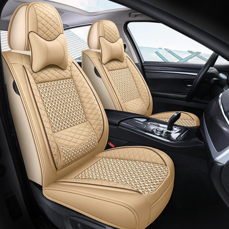 All-leather Ice-silk Car Seat Cushions For Home Use
