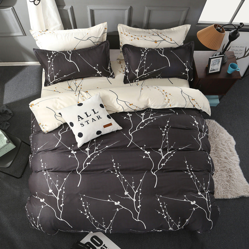New Active Aloe Cotton Bed Four-piece Set