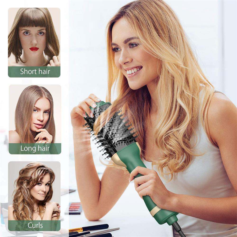 Rubber-coated Automatic Curling And Straightening Dual-function Hair Straightener