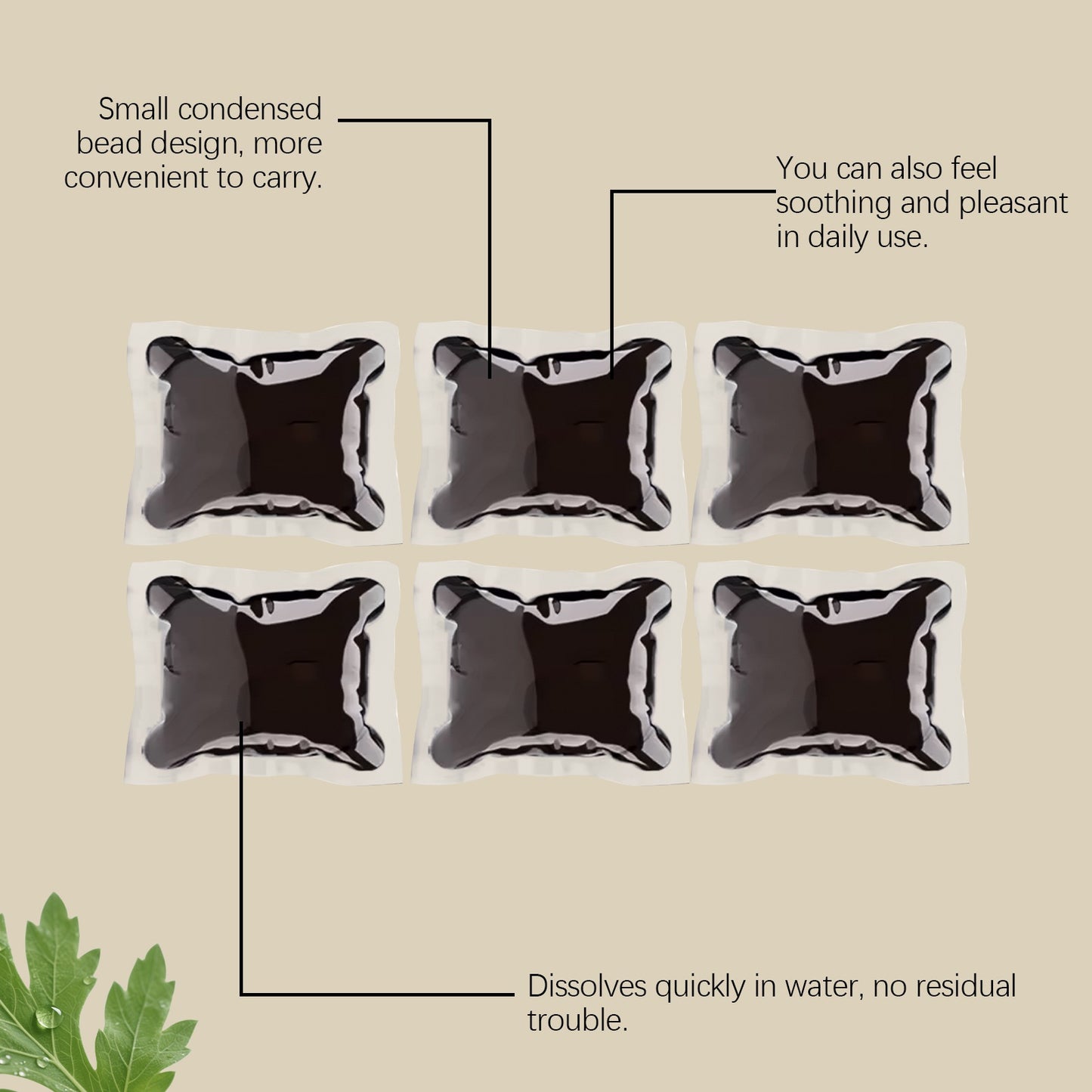 Comfortable Foot Soak Gel Beads Gently Nourish And Care For Your Legs And Feet