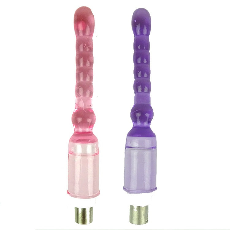 Artillery Machine Accessories Rear Court Ultra-soft Crystal Dildo Female