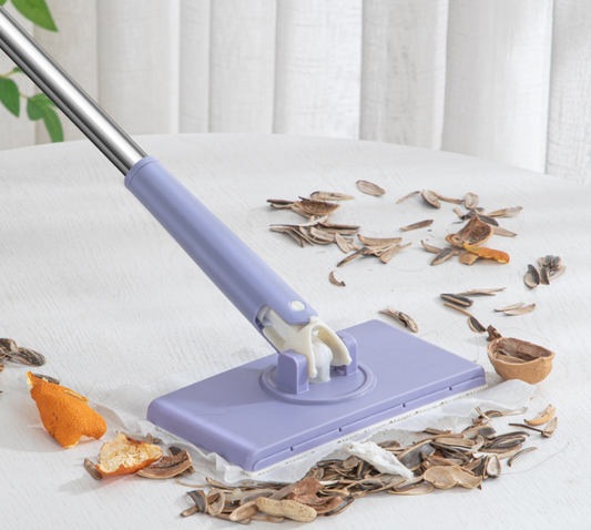 Hot Selling Lazy Mop, Can Clip Disposable Face Towels, Mini Cleaning Mop For Bathroom & Home Use