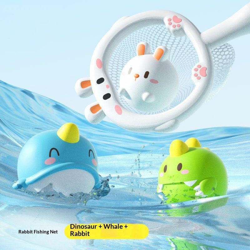 Baby Bath Toy Glowing Soft-plastic Animal For Playtime In The Bathtub