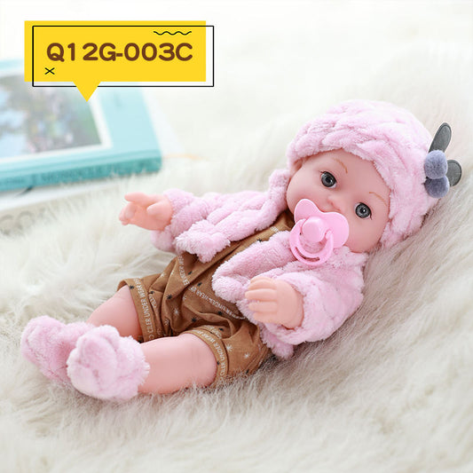 12-inch Soothing Simulation Doll For Girls' Playhouse Toys