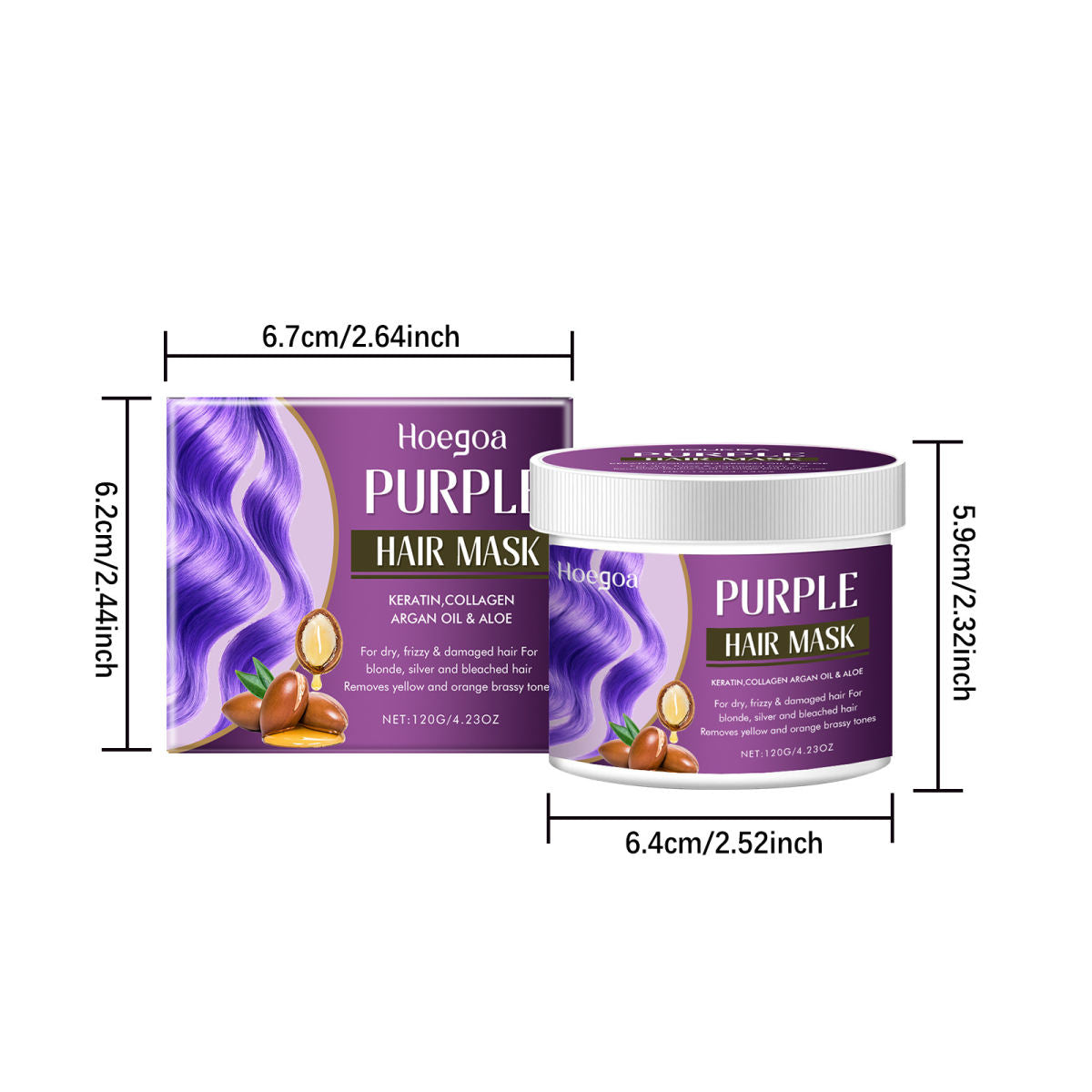 Nourishing Smooth Bright And Colorful Hair Care Mask