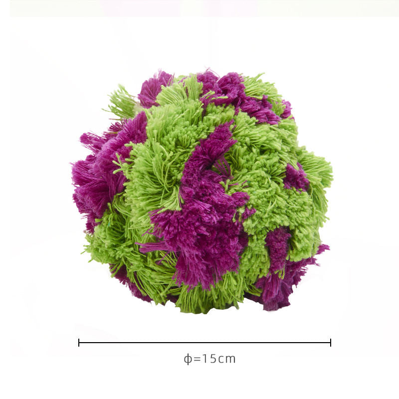 Pet Supplies Dog Knots Seaweed Balls Wear-resistant Tear Resistant Interactive Teeth Cleaning Teeth Grinding Dog Toys Plush
