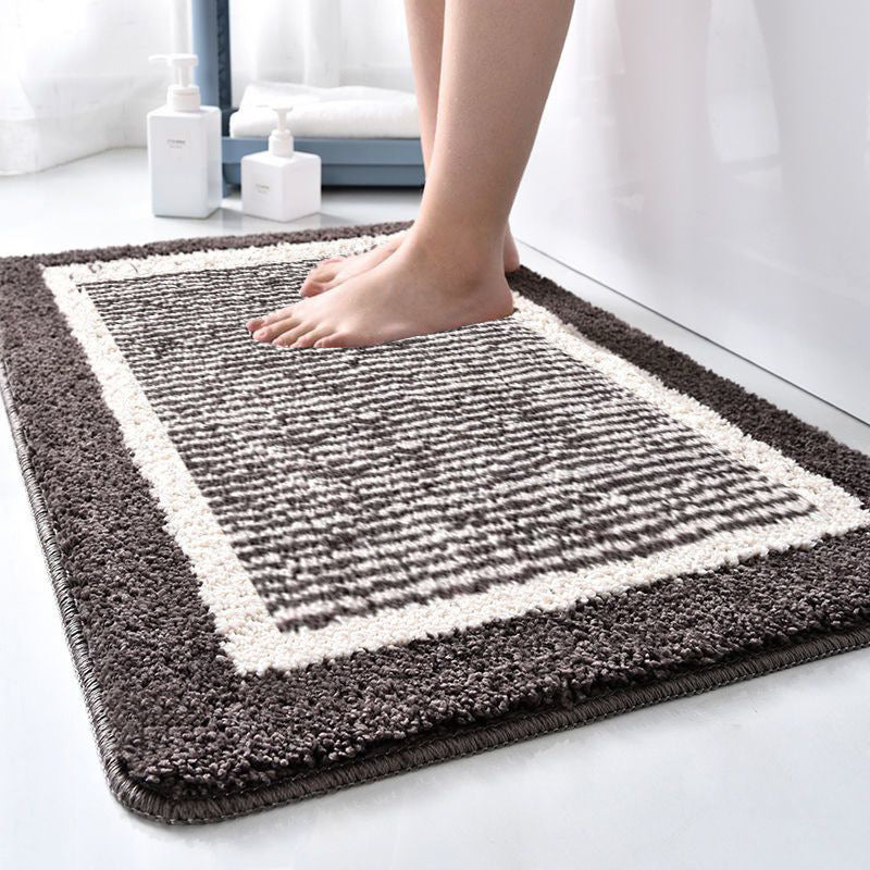 Absorbent Floor Mat For The Bathroom Doorway For Home Use