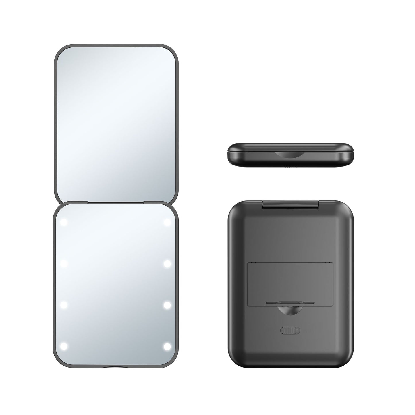 Ultra-thin LED Handheld Makeup Mirror