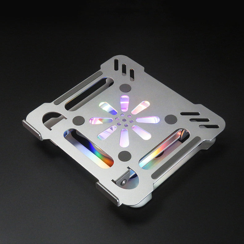 Creative Accessories Aluminum Alloy Desktop Heightening Notebook Cooling Rack