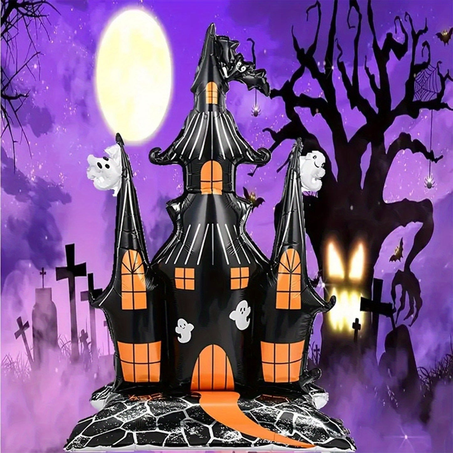 Cross-border Best-selling Halloween Castle Balloons