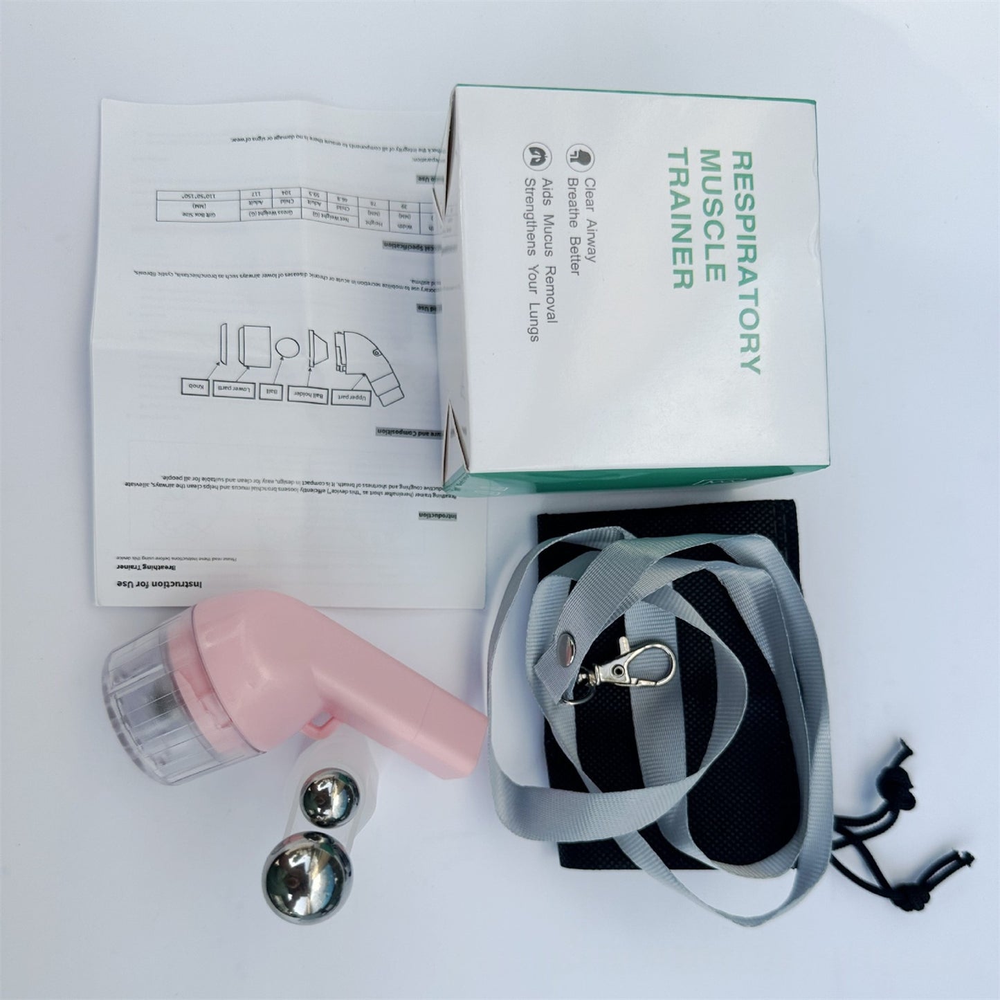 The Old Man Snores With A Manual Home Expectorant