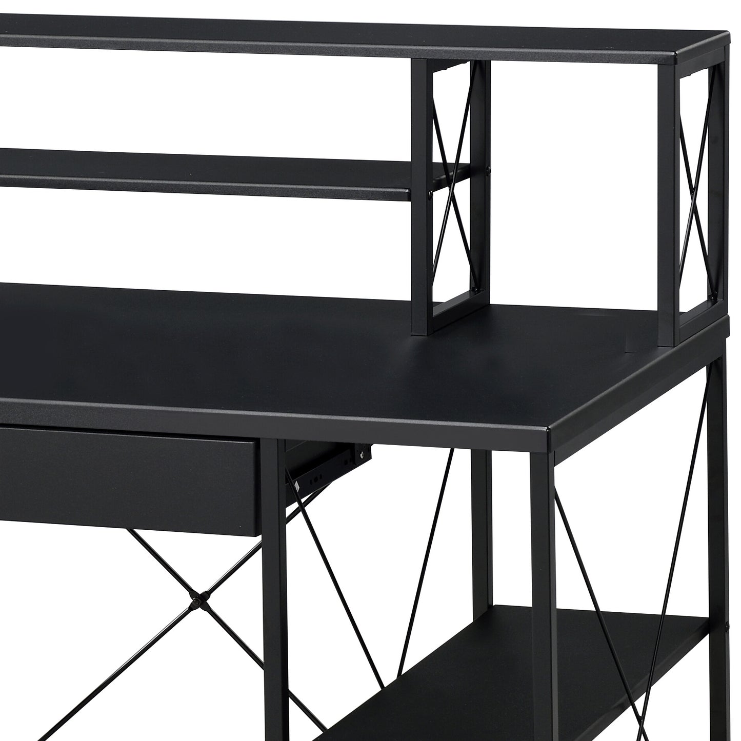 Amiel All Purpose Black Finish Writing Desk