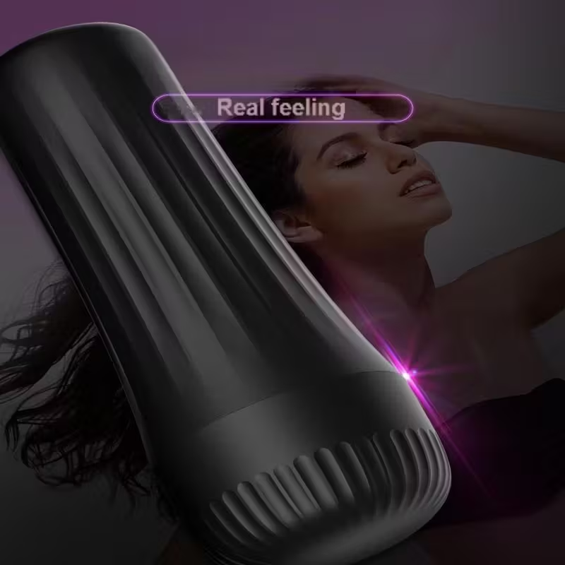 Sex Toys For Man Realistic Massager Adjustable Massage Intensity, Ergonomic Design, Easy Cleaning - Male Masturbators
