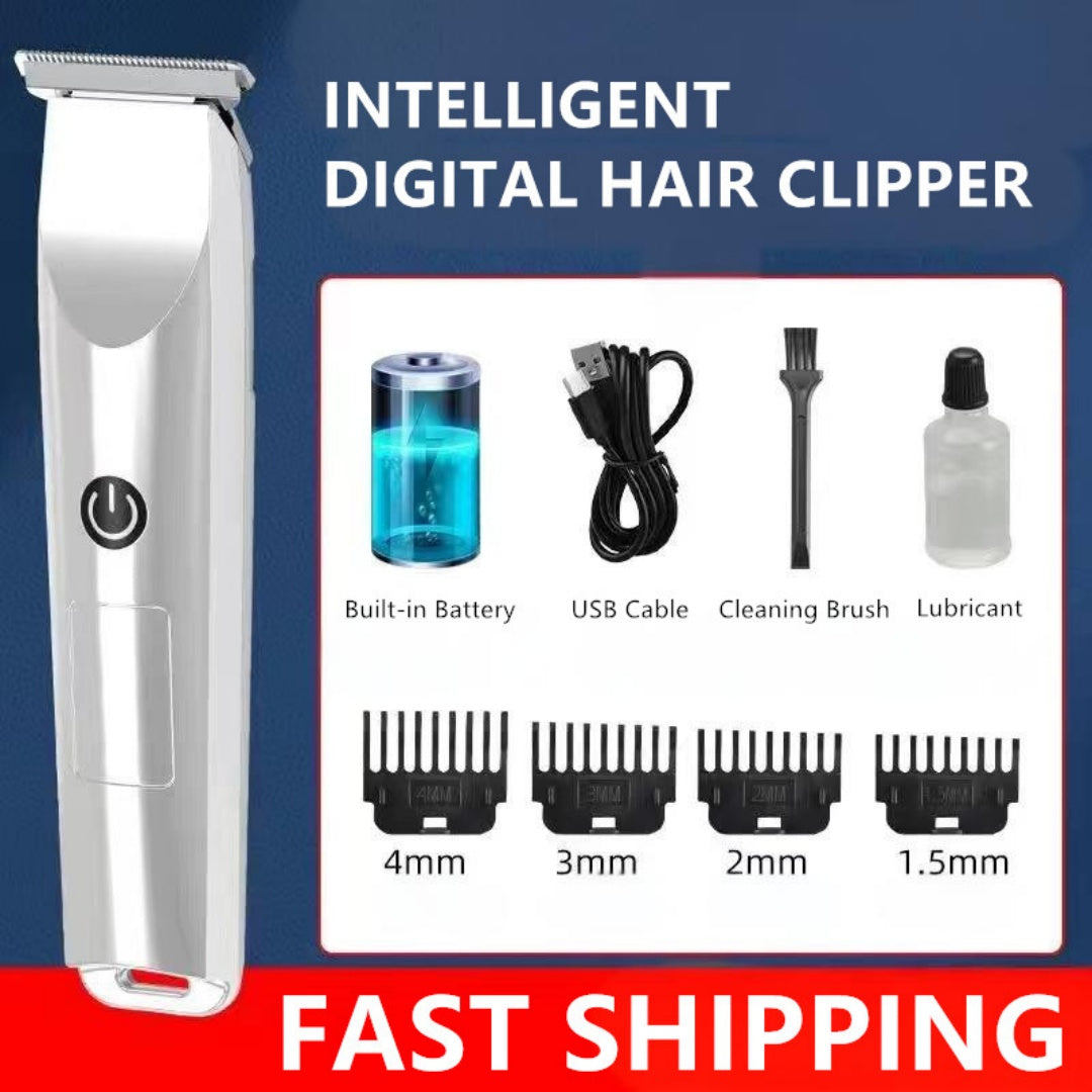 Men Cordless Hair Clippers Beard Trimmer Cutting Electric Barber Shaving Machine