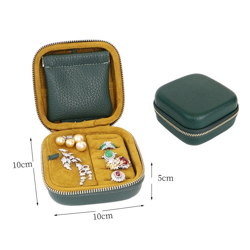 Light-luxury Jewelry Box Portable And Exquisite For Storing Your Accessories