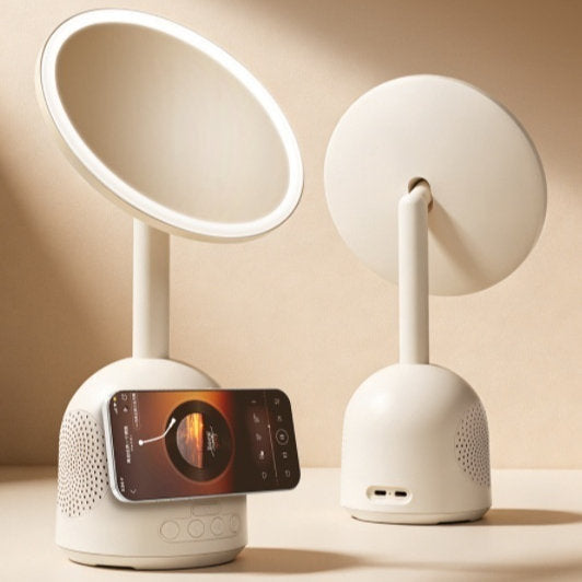 Smart Magnetic Wireless Charging Speaker Makeup Mirror