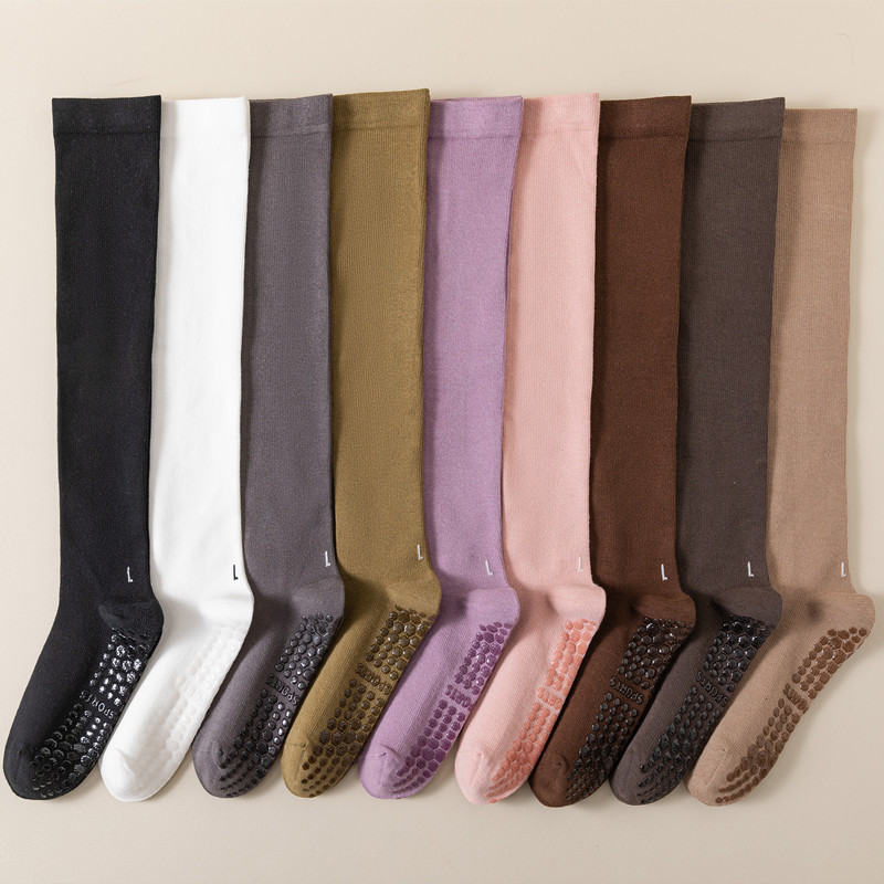 Fashion Yoga Professional Non-slip Calf Socks Women