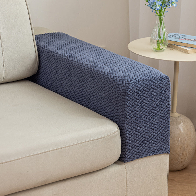 Thickened, Dirt-Resistant Home Fabric Simple Solid-Colored Armrest Covers