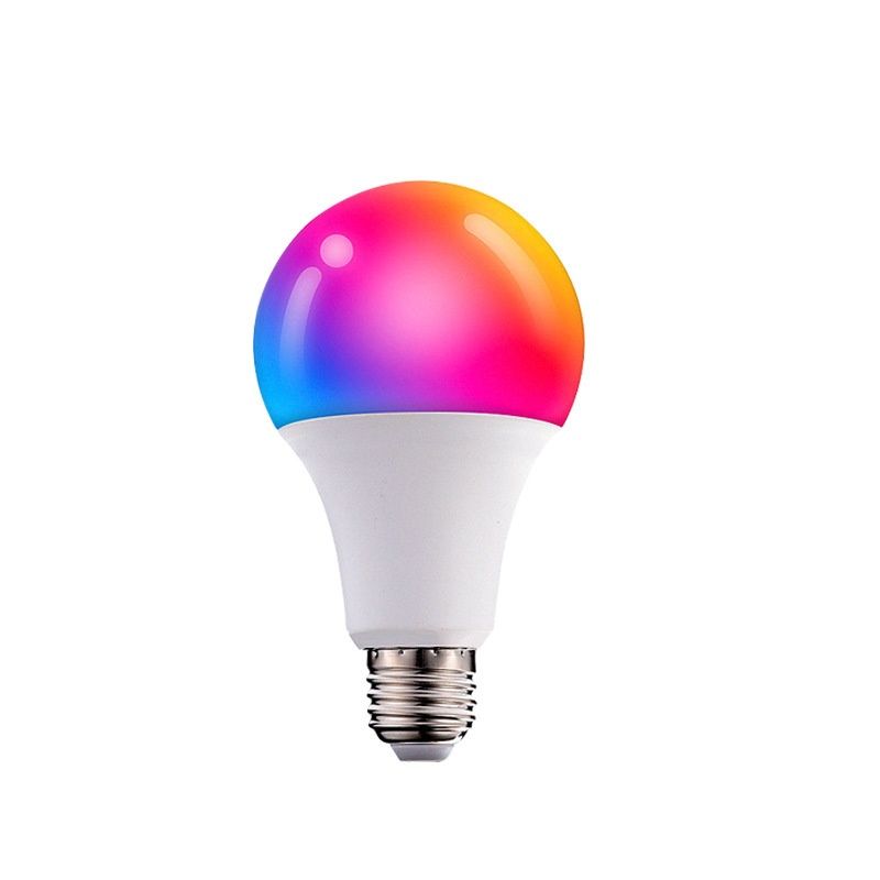 LED Smart Color-changing Bulb With E27 Screw Baseinternet-famous Multi-color Mood-boosting RGB Light