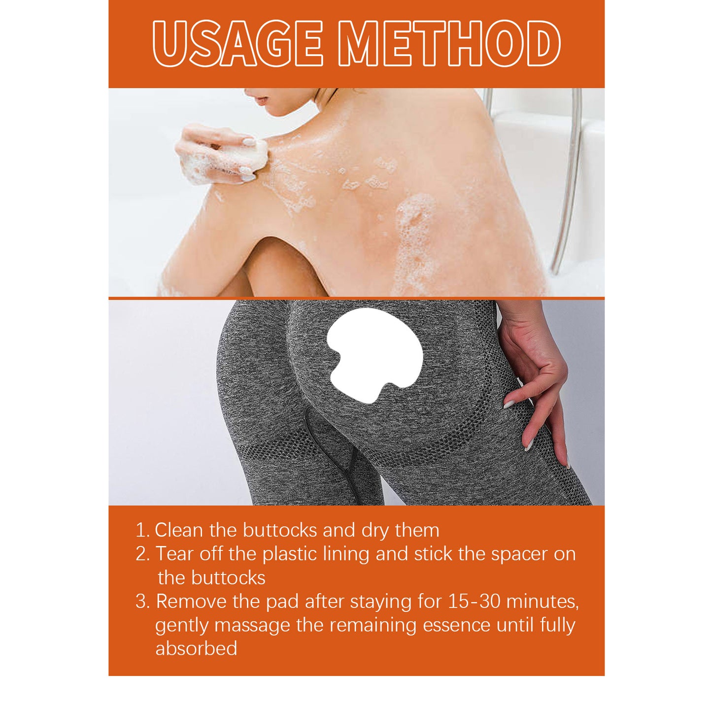 Raise Shaping Stickers Peach Beauty Lifting Hip