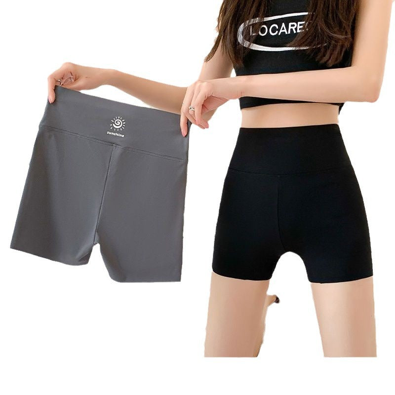 Womens Anti-Exposure Summer Yoga And Fitness 2-in-1 Shorts