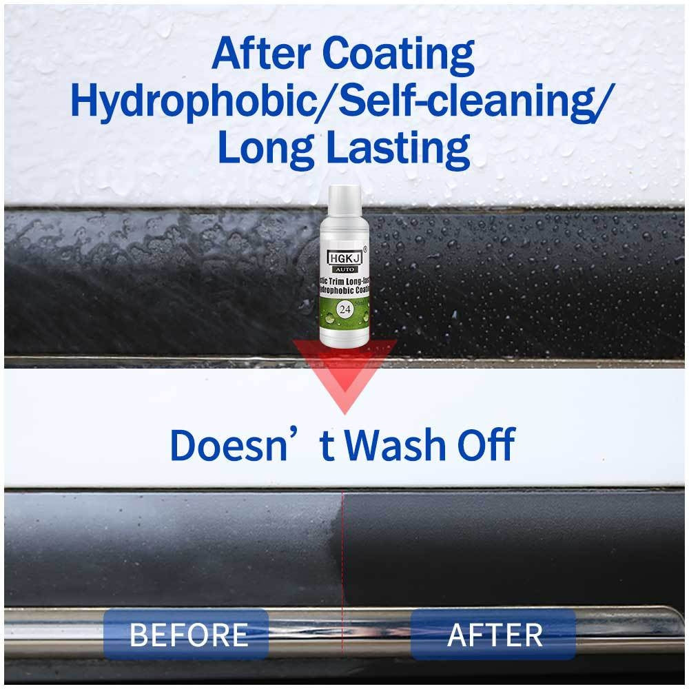 Long-Lasting Hydrophobic Coating For Plastic Accessories