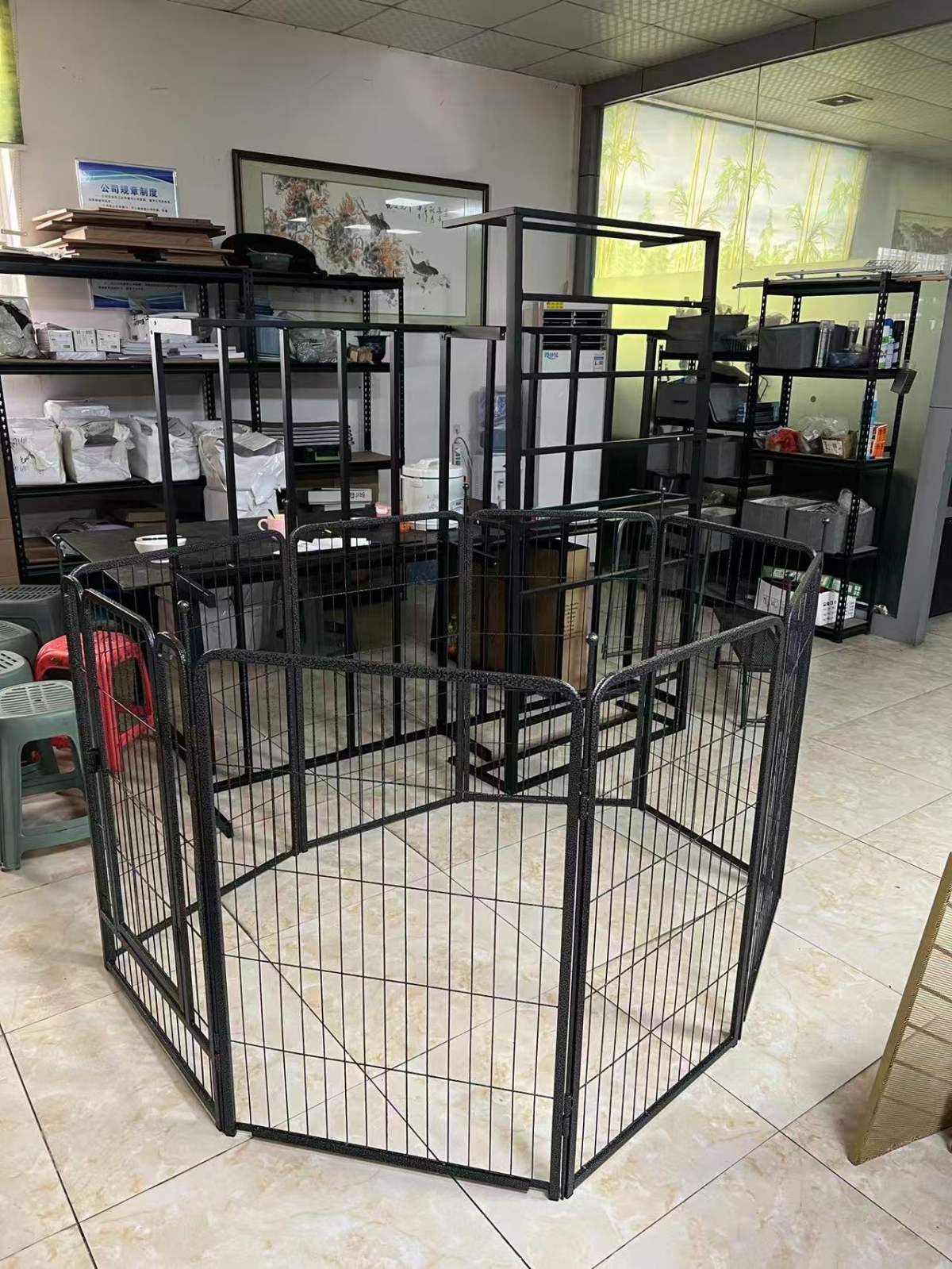 Portable DIY Dog Play Yard Heavy Duty Pet Exercise Pen