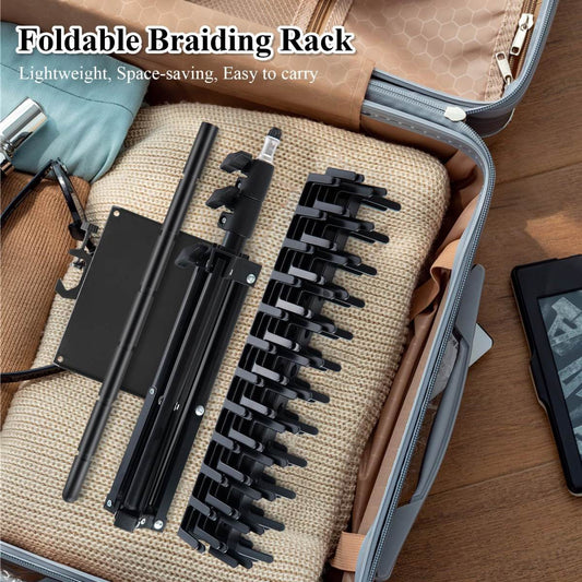 Extendable Braiding Rack Hair Braiding Tool