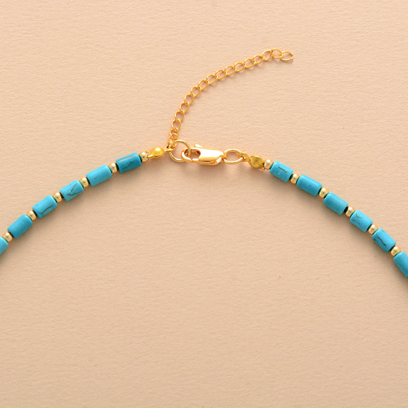 Japanese And Korean-style Trendy Jewelry Natural Stone Clavicle Necklace