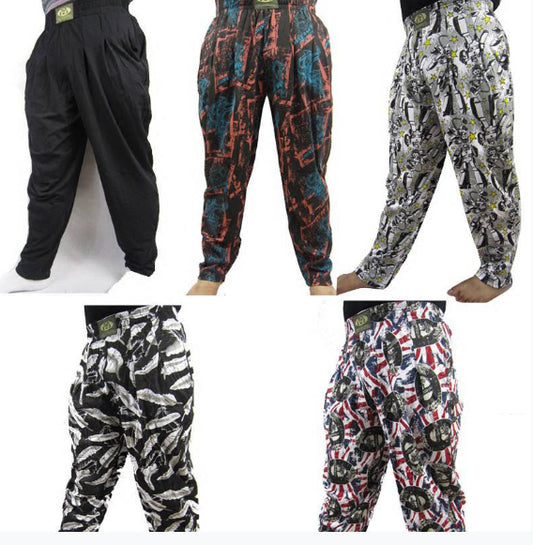 Mens Fitness Floral Pants Bodybuilding Training Workout Bodybuilding Floral Running