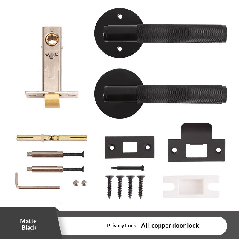 Keyless Door Handle For Home Bathrooms