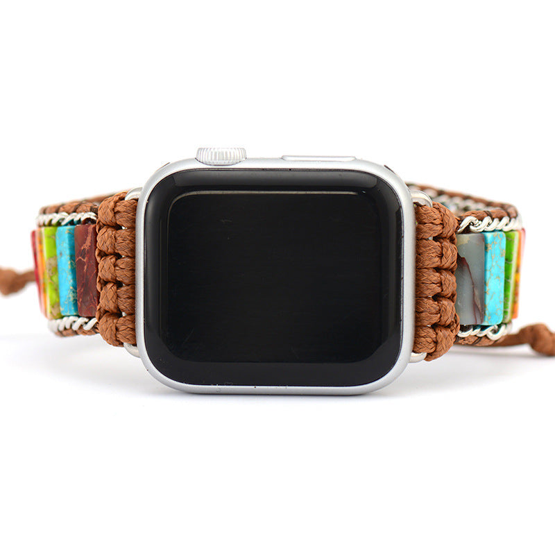 Imperial Stone Hand-Woven Smart Watch Strap